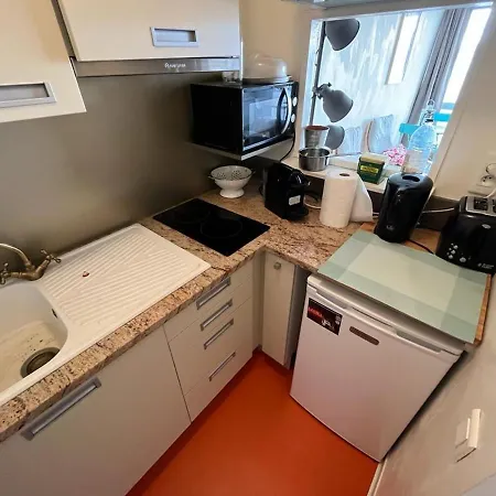 Studio Lumineux Pres Du Phare Avec Terrasse Et Wifi A - Fr-1-239-866 Биарриц